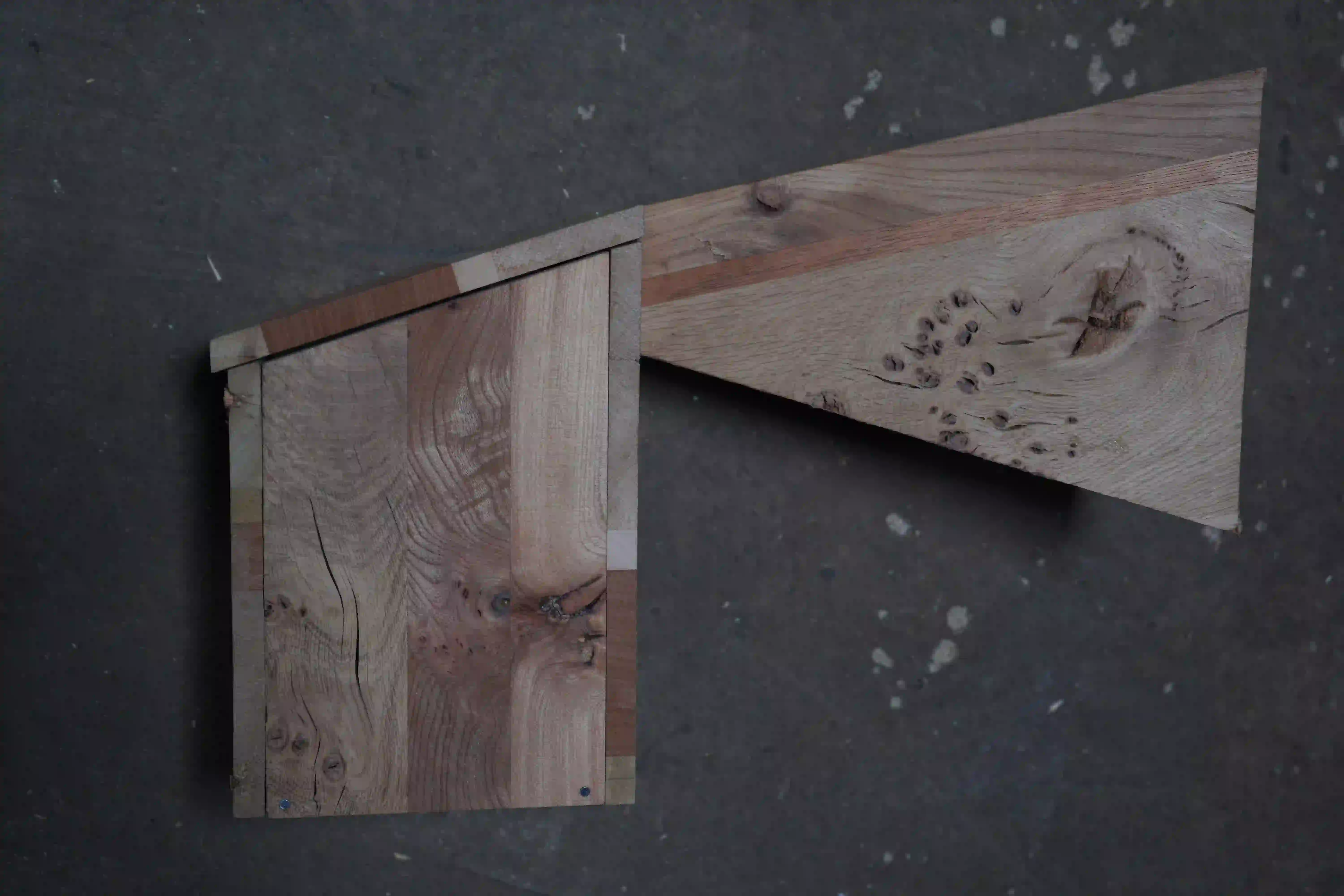 Stage built for Nature's Sound System project